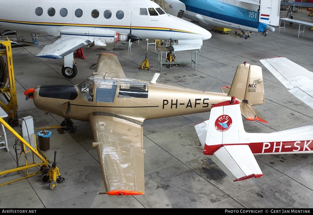Aircraft Photo of PH-AFS | Saab 91D Safir | NLC - Nationaal Luchtvaart College | AirHistory.net #174303
