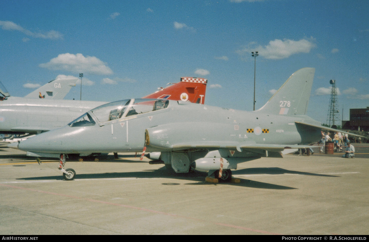 Aircraft Photo of XX278 | British Aerospace Hawk T1A | UK - Air Force | AirHistory.net #174306