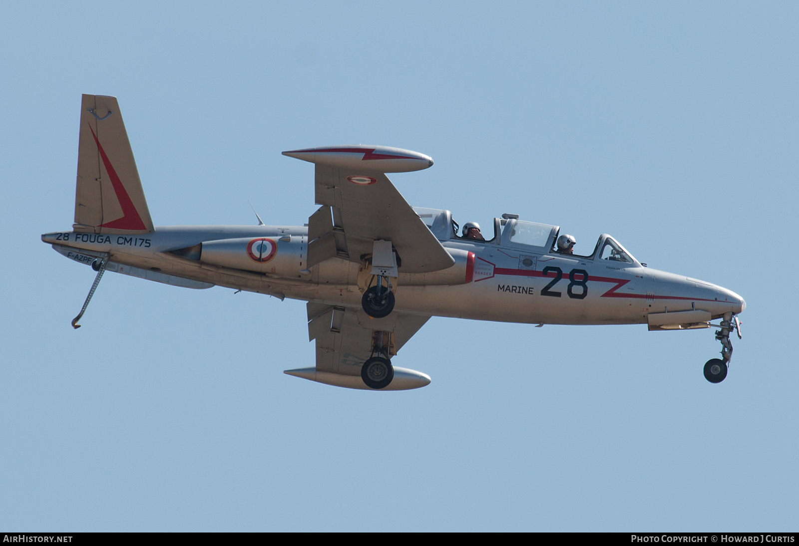 Aircraft Photo of F-AZPF / 28 | Fouga CM-175 Zéphyr | France - Navy | AirHistory.net #174318