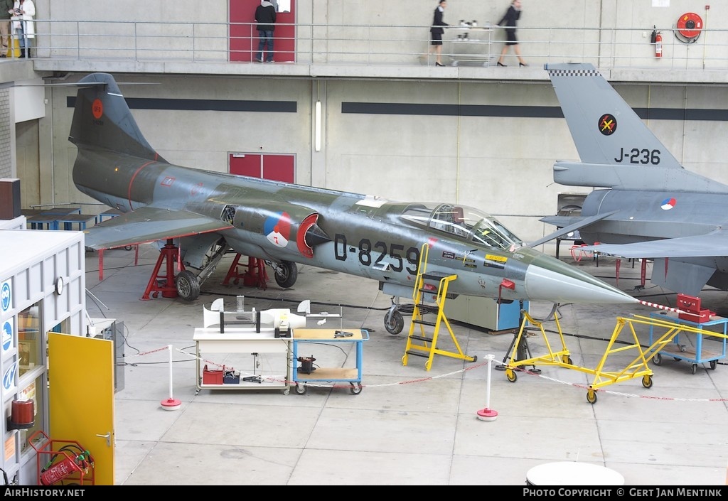 Aircraft Photo of D-8259 | Lockheed F-104G Starfighter | Netherlands - Air Force | AirHistory.net #174319