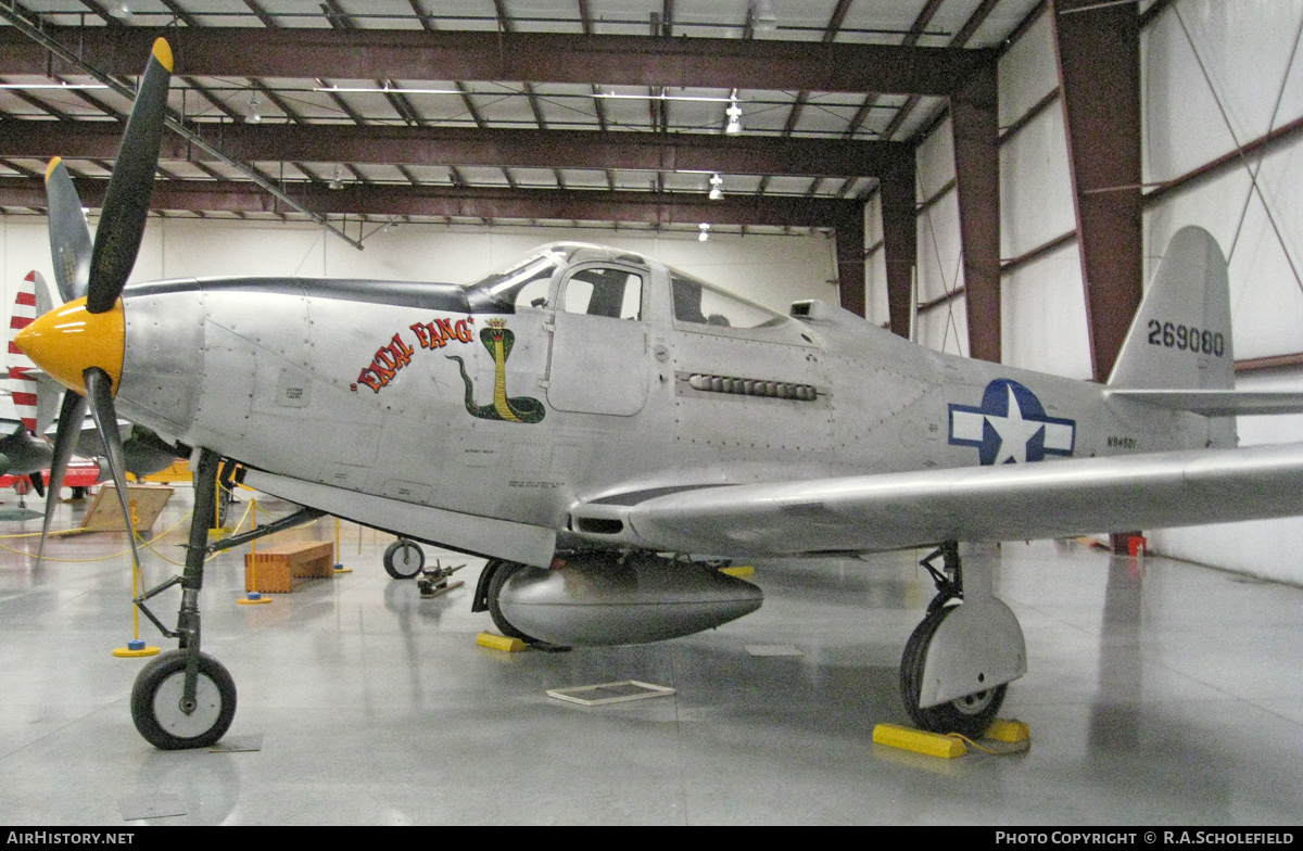 Aircraft Photo of N94501 / 269080 | Bell P-63A Kingcobra | USA - Air Force | AirHistory.net #174330