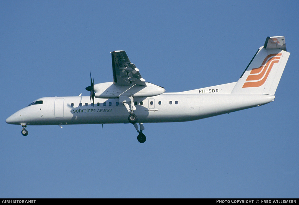 Aircraft Photo of PH-SDR | De Havilland Canada DHC-8-311 Dash 8 | Schreiner Airways | AirHistory.net #174334