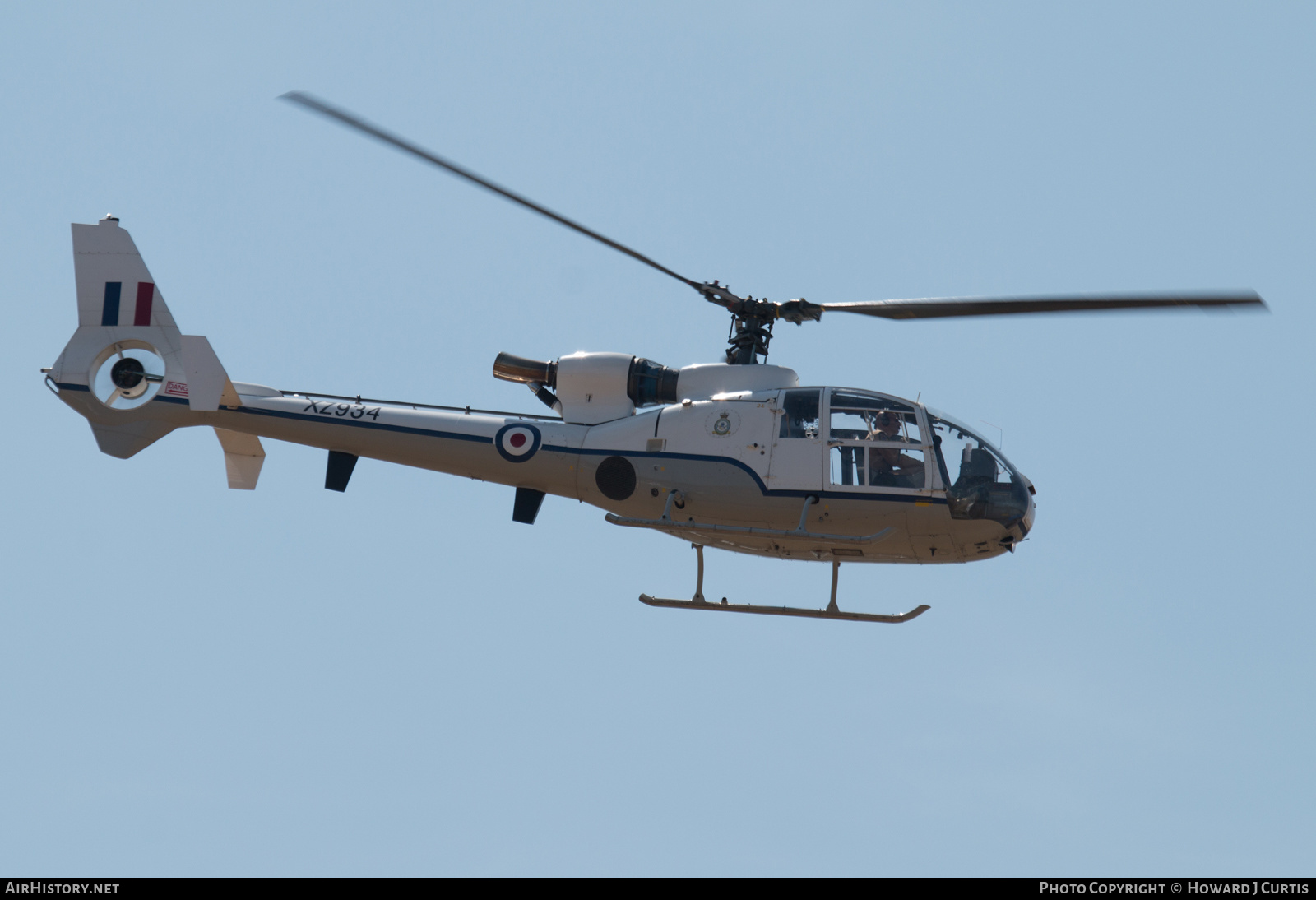 Aircraft Photo of G-CBSI / XZ934 | Aerospatiale SA-341D Gazelle HT3 | UK - Air Force | AirHistory.net #174337