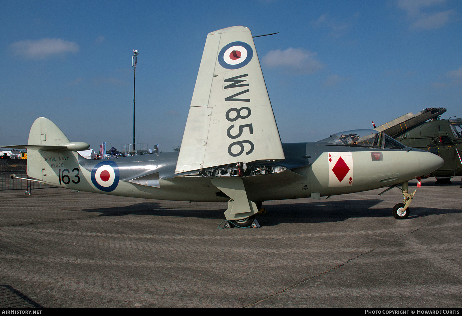 Aircraft Photo of WV856 | Hawker Sea Hawk FGA6 | UK - Navy | AirHistory.net #174340