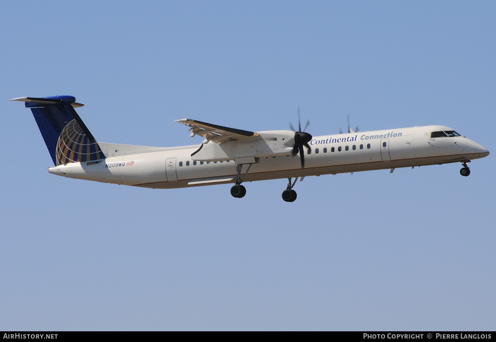 Aircraft Photo of N209WQ | Bombardier DHC-8-402 Dash 8 | Continental Connection | AirHistory.net #174343