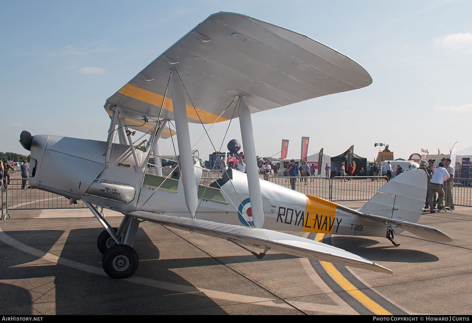 Aircraft Photo of G-BWMK / T8191 | De Havilland D.H. 82A Tiger Moth | UK - Navy | AirHistory.net #174354