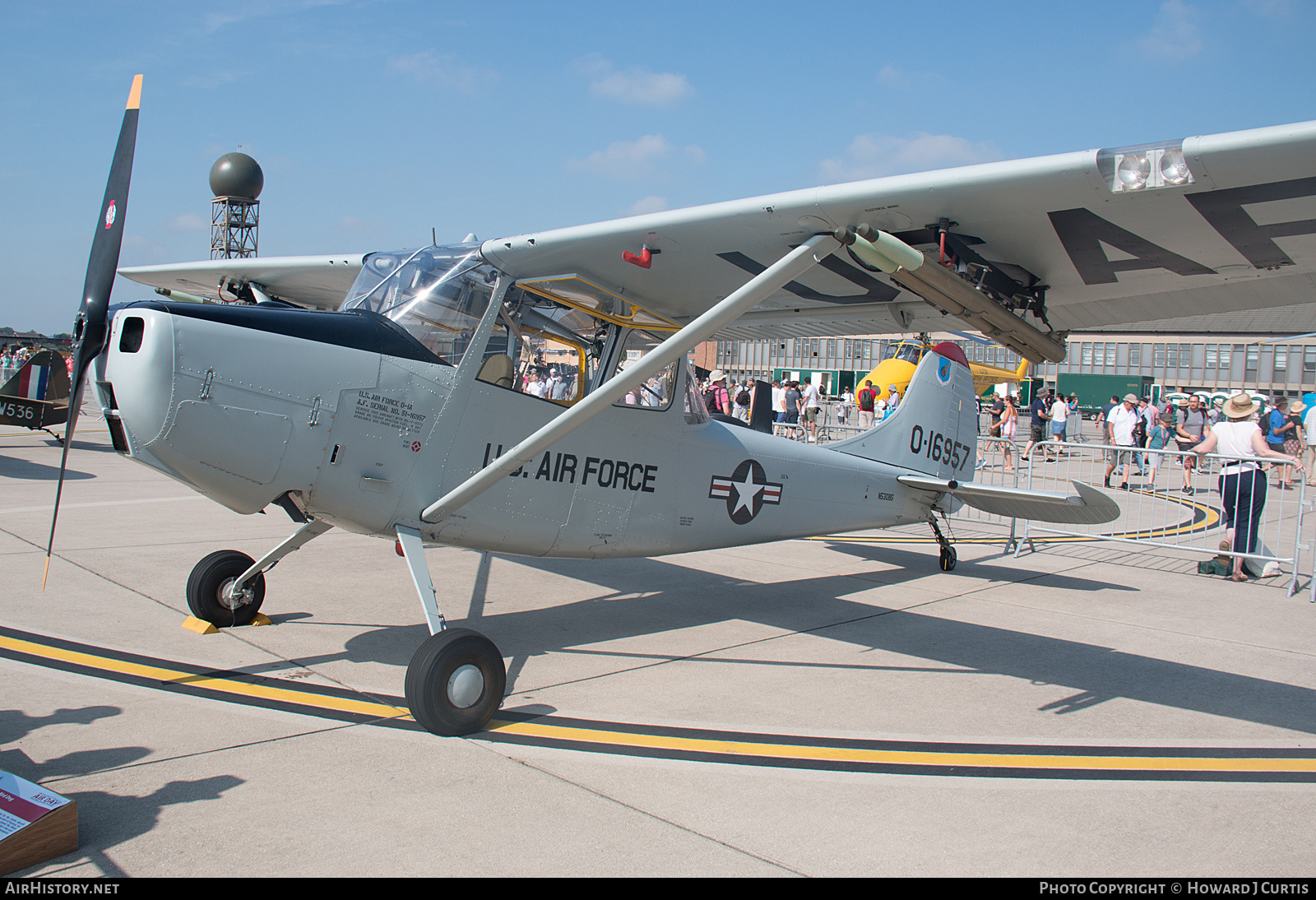 Aircraft Photo of N5308G / 51-16957 | Cessna O-1A Bird Dog | USA - Air Force | AirHistory.net #174358