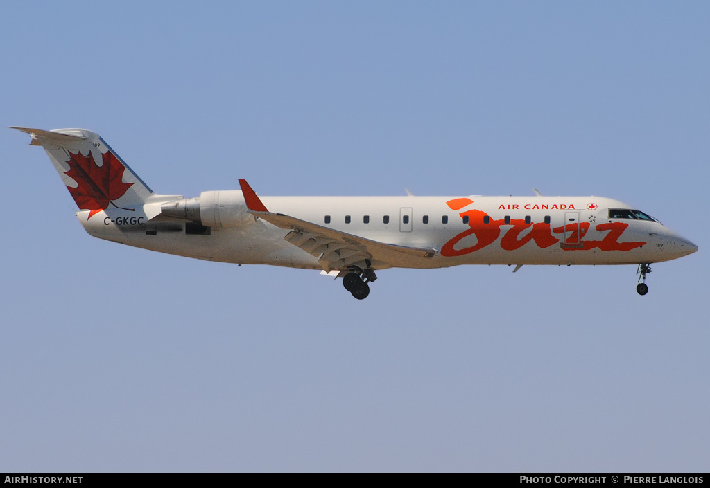 Aircraft Photo of C-GKGC | Bombardier CRJ-200ER (CL-600-2B19) | Air Canada Jazz | AirHistory.net #174359