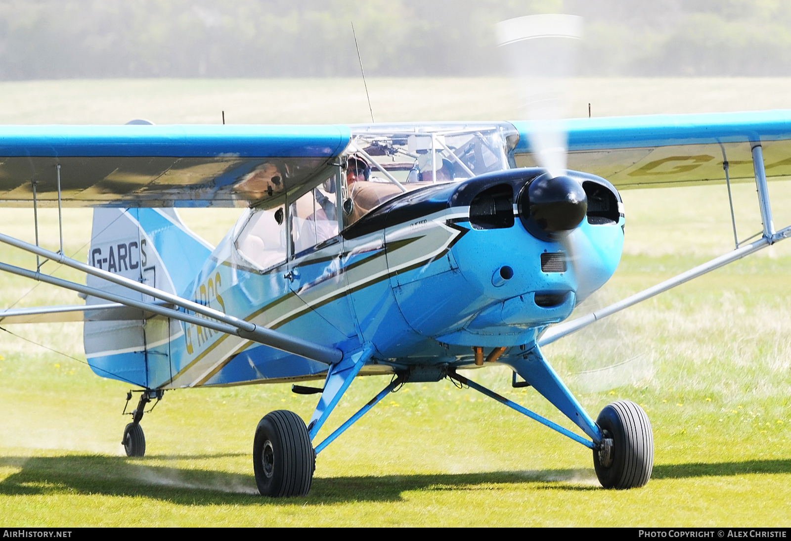 Aircraft Photo of G-ARCS | Auster D6 Srs 180 | AirHistory.net #174375