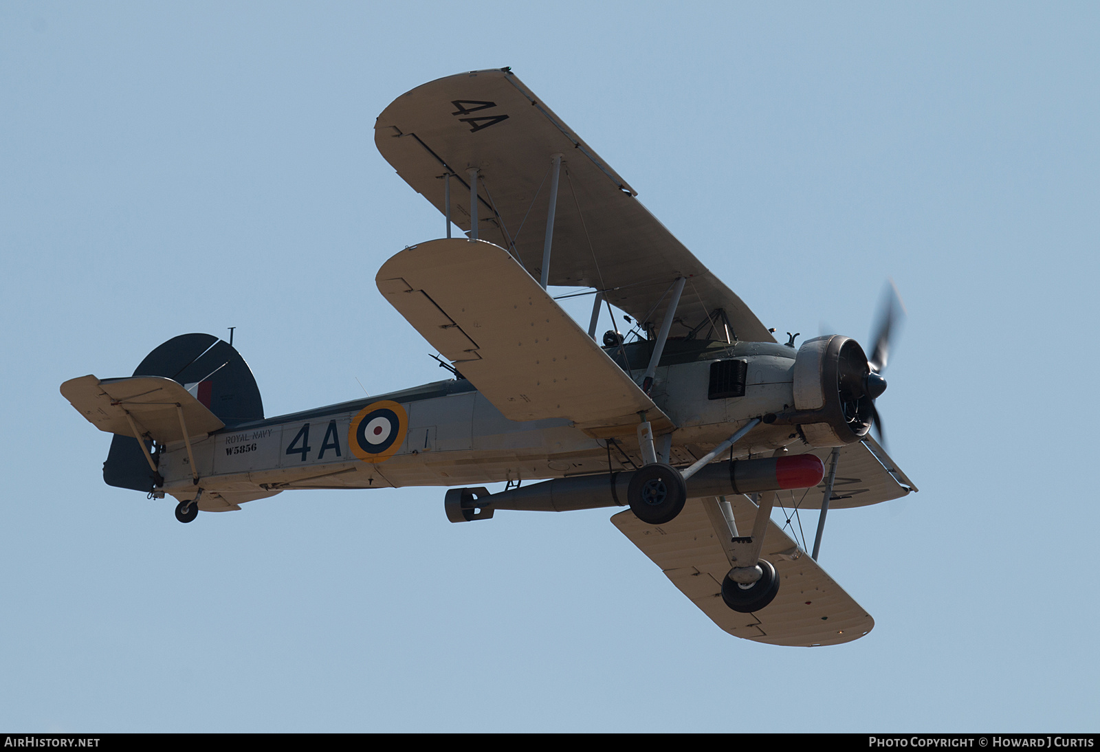 Aircraft Photo of W5856 | Fairey Swordfish Mk1 | UK - Navy | AirHistory.net #174379