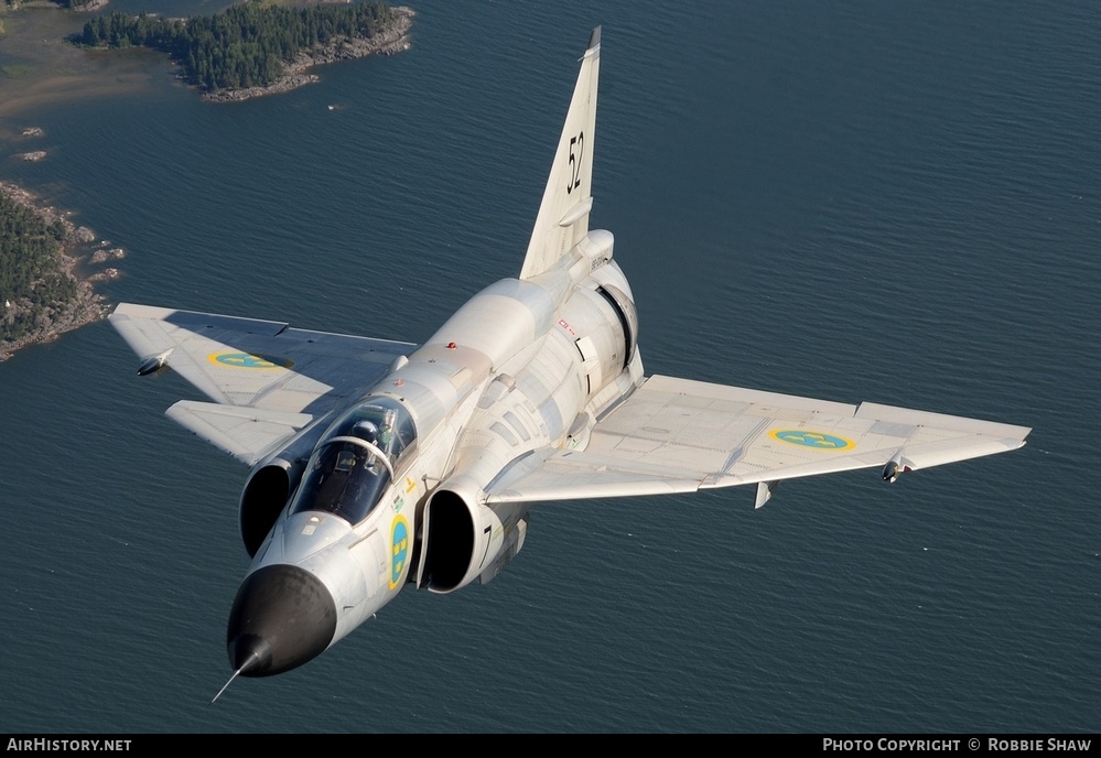 Aircraft Photo of SE-DXN / 37098 | Saab AJS37 Viggen | Sweden - Air Force | AirHistory.net #174383