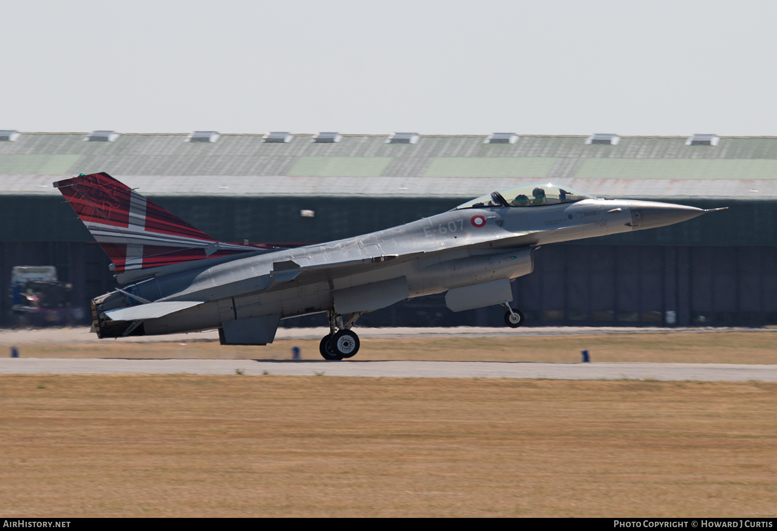 Aircraft Photo of E-607 | General Dynamics F-16AM Fighting Falcon | Denmark - Air Force | AirHistory.net #174396