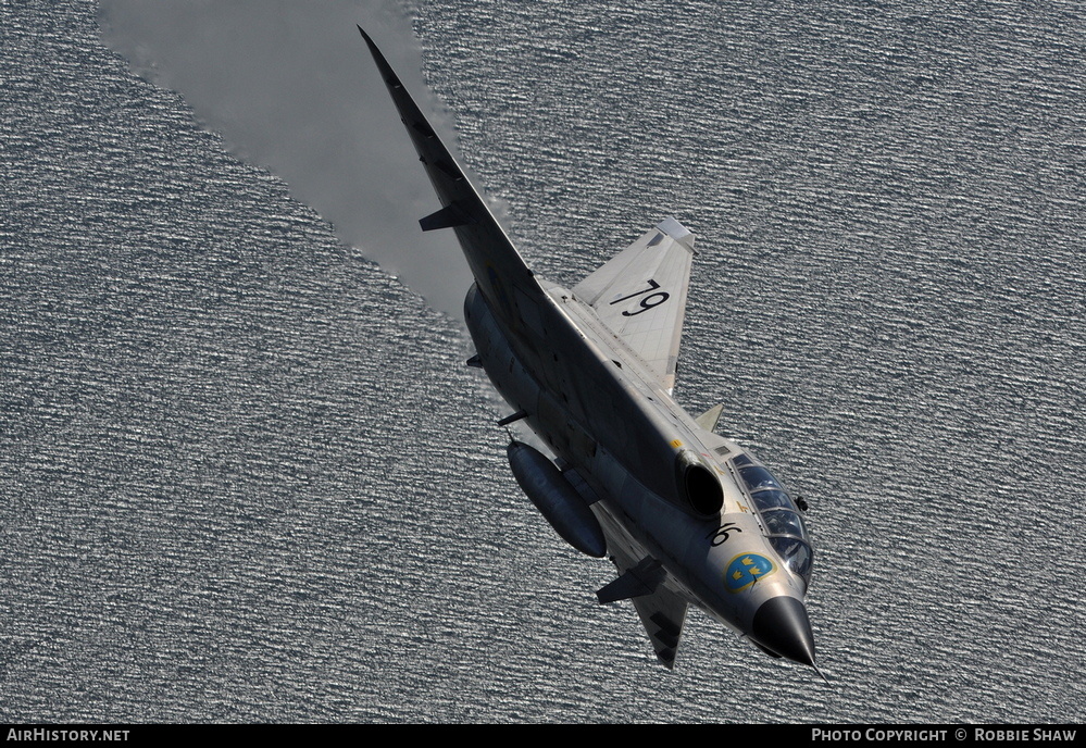 Aircraft Photo of SE-DXP / 35810 | Saab Sk 35C Draken | Sweden - Air Force | AirHistory.net #174397