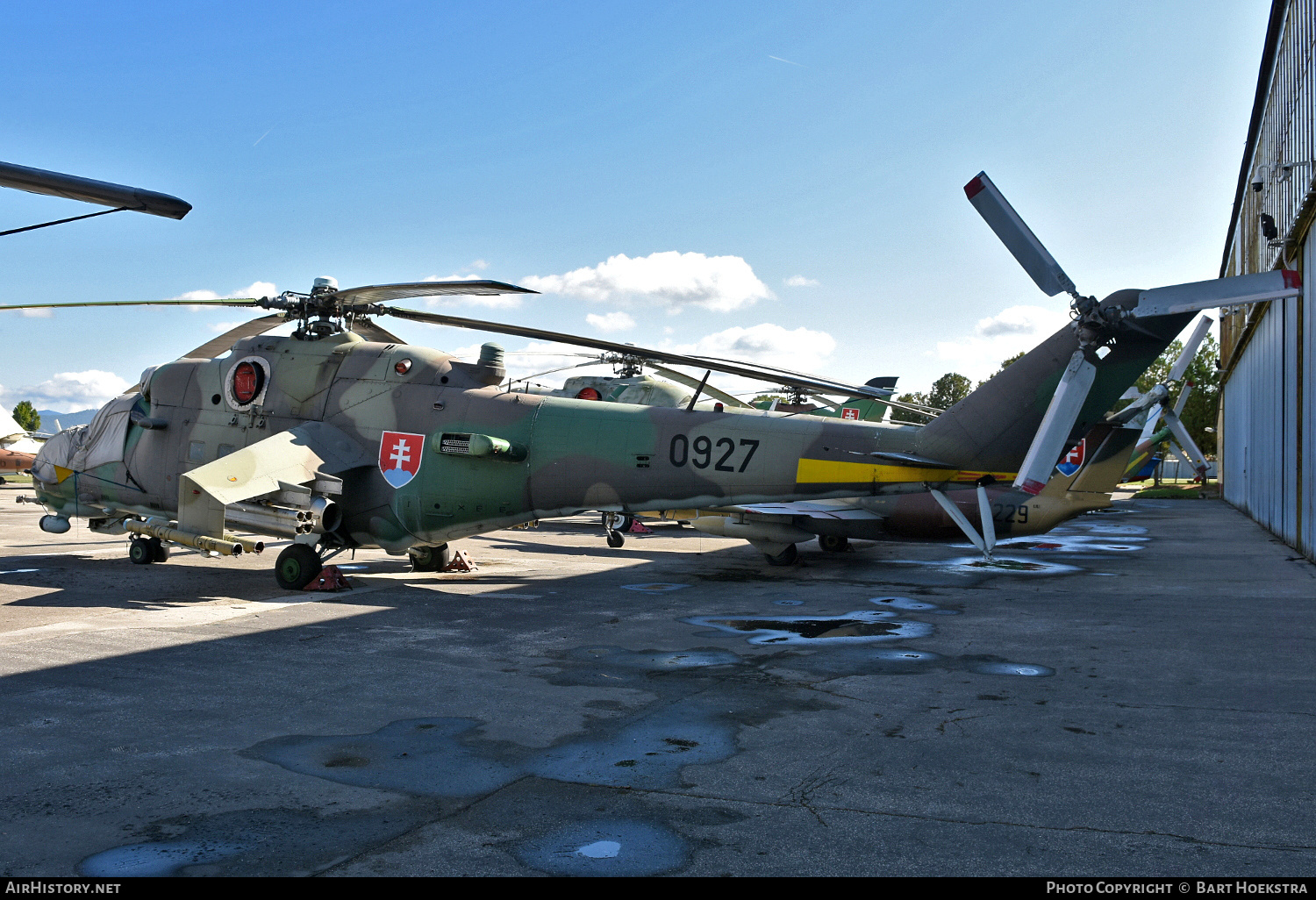 Aircraft Photo of 0927 | Mil Mi-24V | Slovakia - Air Force | AirHistory.net #174432