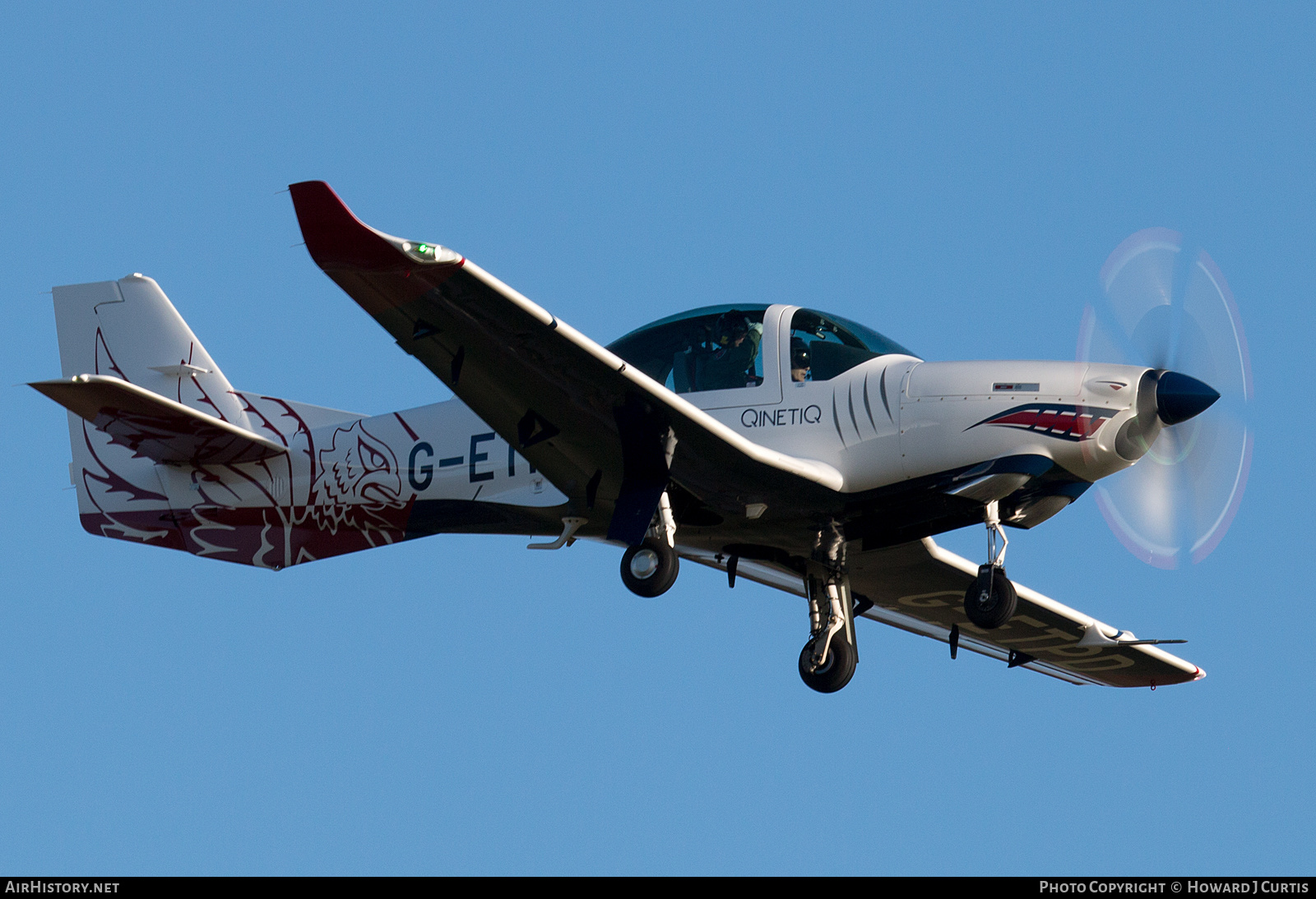 Aircraft Photo of G-ETPD | Grob G-120TP-A | QinetiQ | AirHistory.net #174452