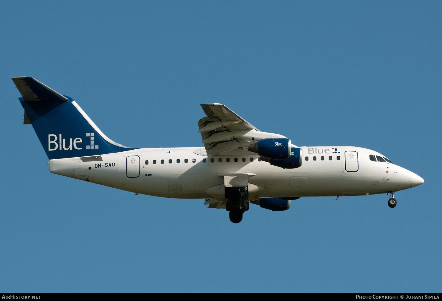 Aircraft Photo of OH-SAO | BAE Systems Avro 146-RJ85 | Blue1 | AirHistory.net #174453