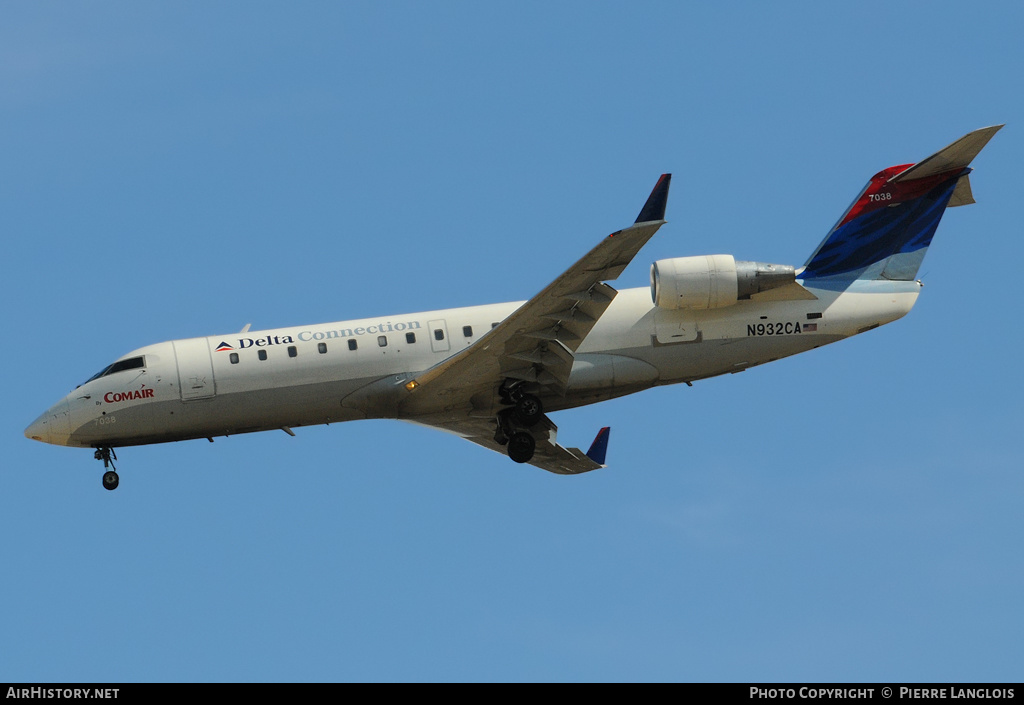 Aircraft Photo of N932CA | Canadair CRJ-100ER (CL-600-2B19) | Delta Connection | AirHistory.net #174466