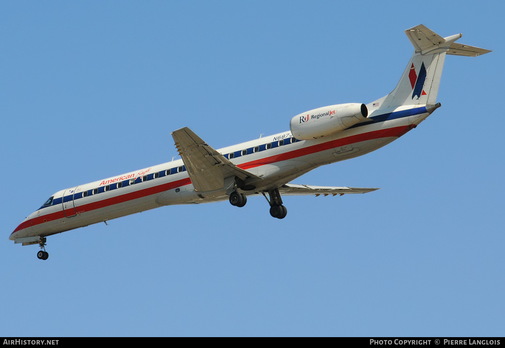 Aircraft Photo of N687JS | Embraer ERJ-145LR (EMB-145LR) | American Eagle | AirHistory.net #174470