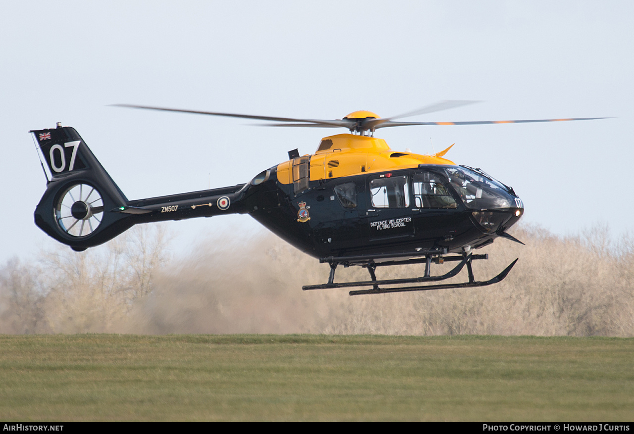 Aircraft Photo of ZM507 | Airbus Helicopters H-135 Juno HT1 (EC-135T-3H) | UK - Air Force | AirHistory.net #174471