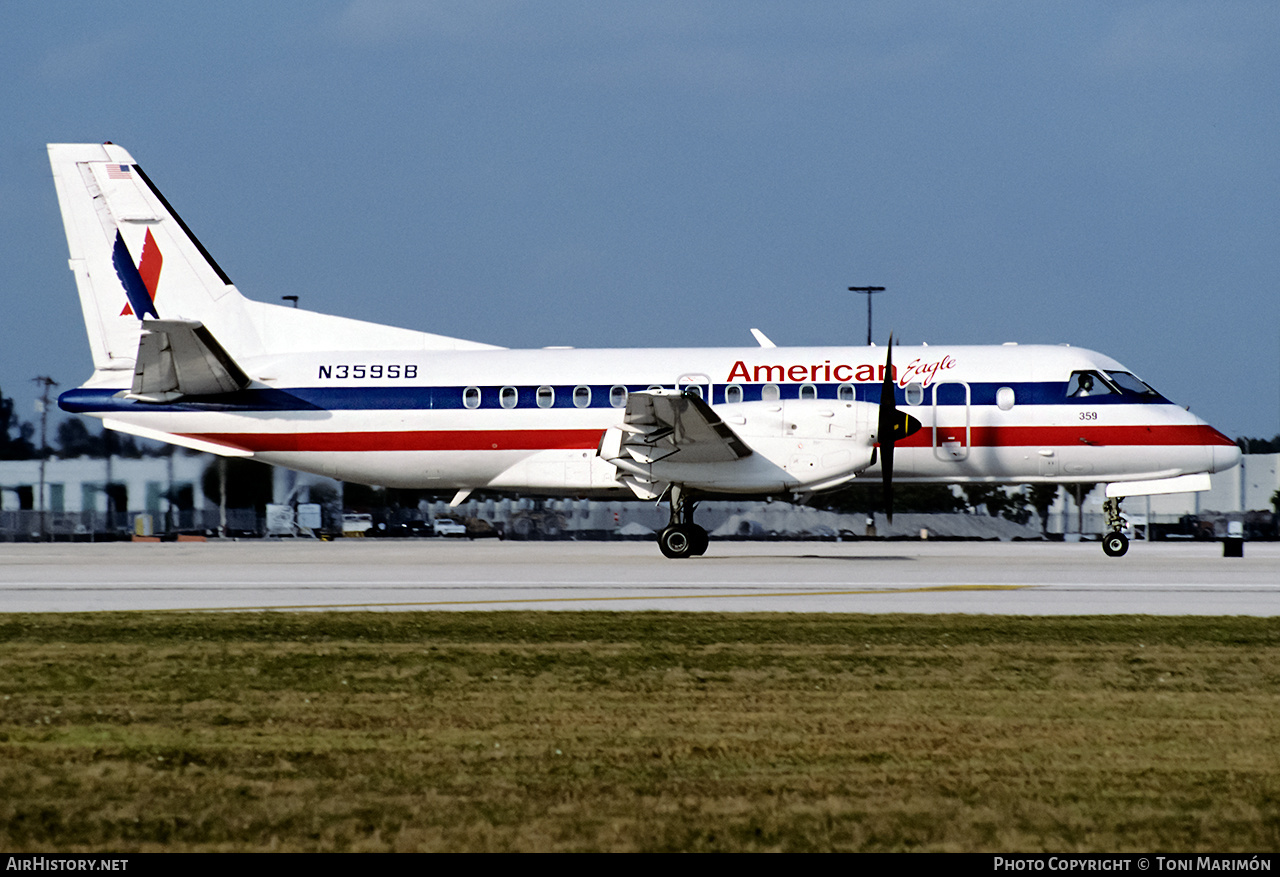 Aircraft Photo of N359SB | Saab 340B | American Eagle | AirHistory.net #174474