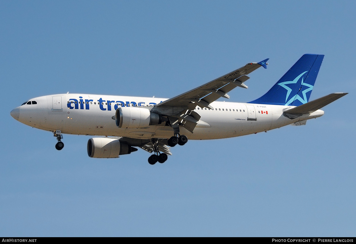 Aircraft Photo of C-FDAT | Airbus A310-308 | Air Transat | AirHistory.net #174475