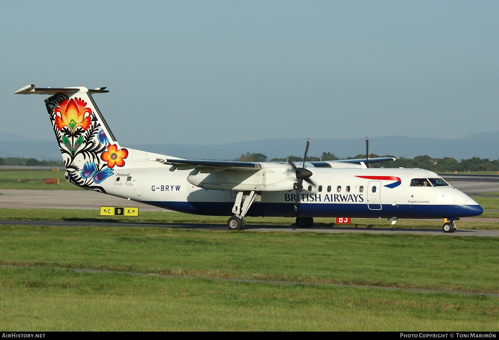 Aircraft Photo of G-BRYW | Bombardier DHC-8-311Q Dash 8 | British Airways | AirHistory.net #174479