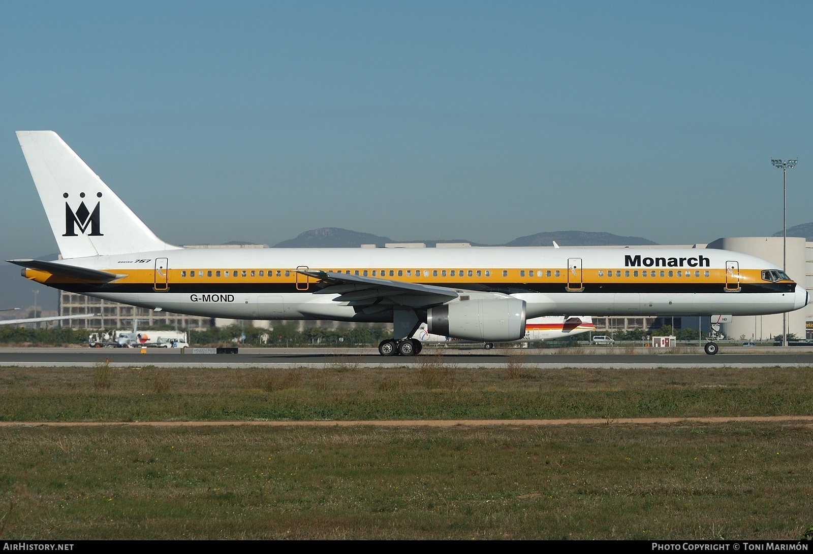 Aircraft Photo of G-MOND | Boeing 757-2T7 | Monarch Airlines | AirHistory.net #174481