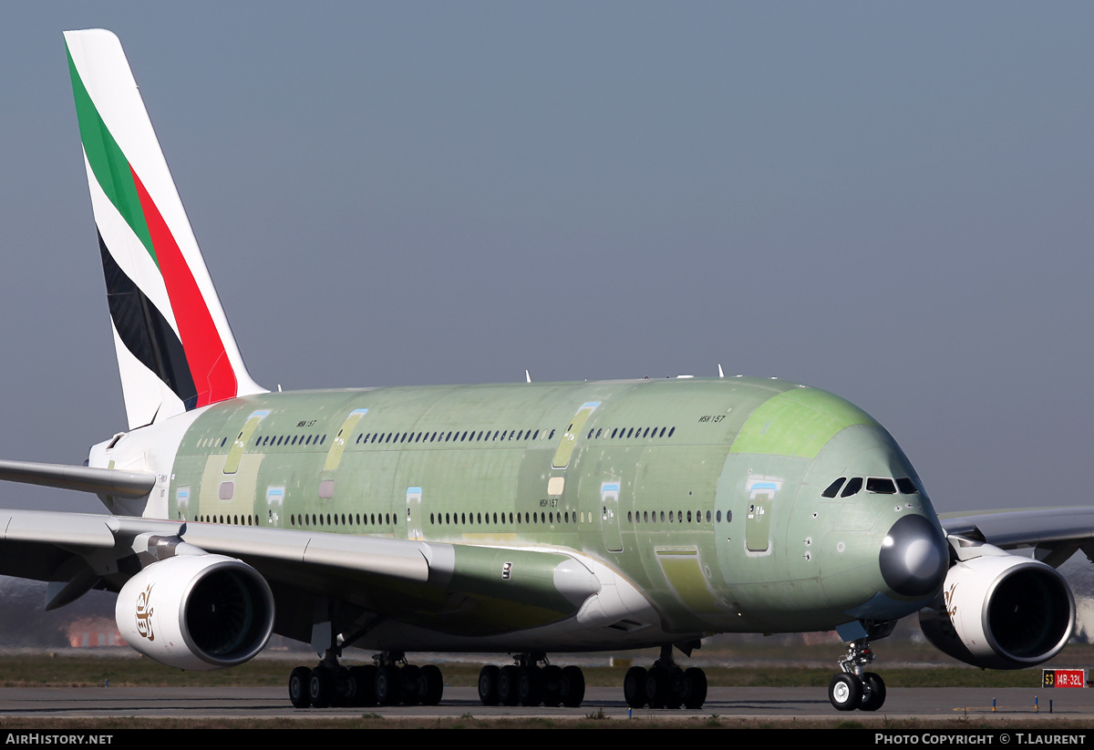 Aircraft Photo of F-WWAV | Airbus A380-861 | Emirates | AirHistory.net #174483