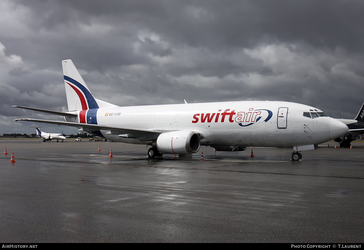 Aircraft Photo of EC-KVD | Boeing 737-306(SF) | Swiftair | AirHistory.net #174485
