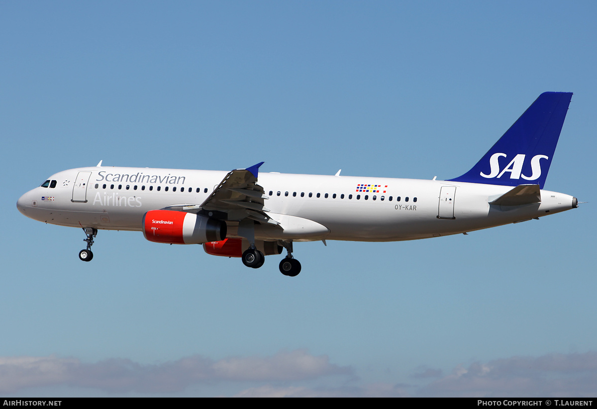 Aircraft Photo of OY-KAR | Airbus A320-232 | Scandinavian Airlines - SAS | AirHistory.net #174499