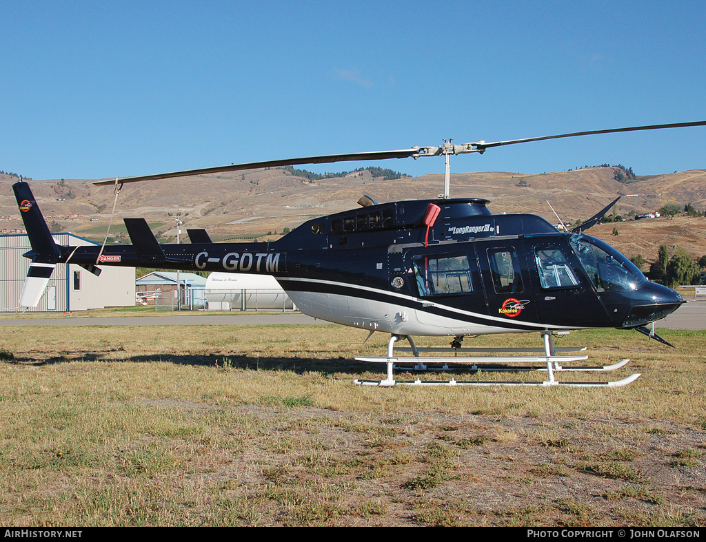 Aircraft Photo of C-GDTM | Bell 206L-3 LongRanger III | Kokanee Helicopters | AirHistory.net #174510
