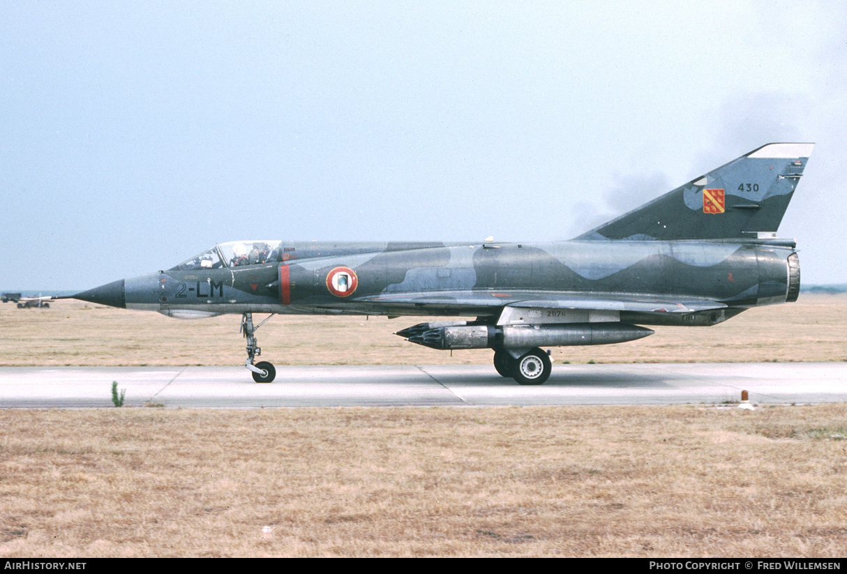 Aircraft Photo of 430 | Dassault Mirage IIIE | France - Air Force | AirHistory.net #174520