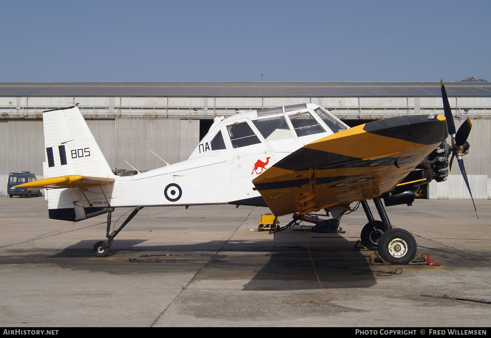 Aircraft Photo of 805 | PZL-Mielec M-18BS Dromader | Greece - Air Force | AirHistory.net #174530