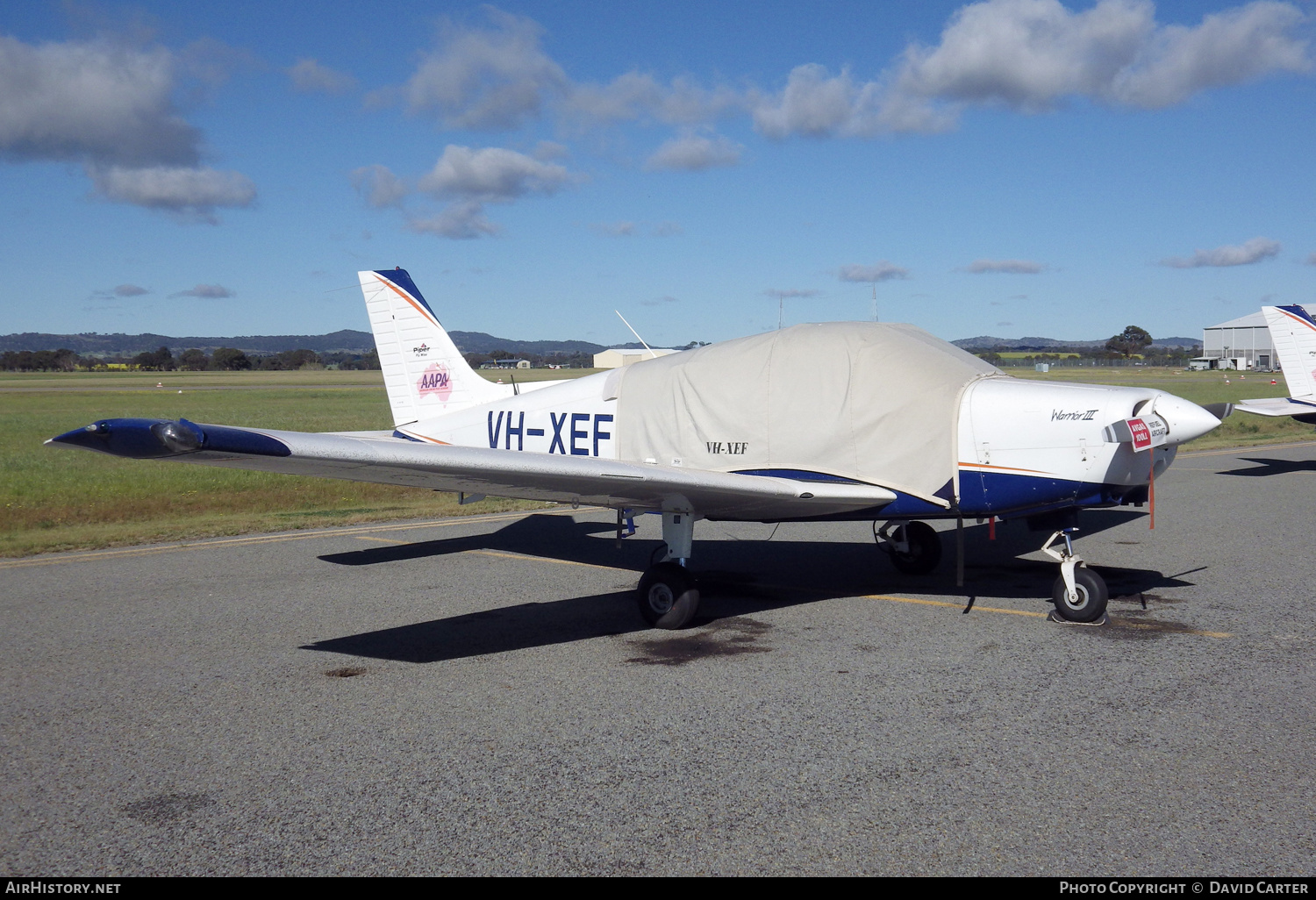 Aircraft Photo of VH-XEF | Piper PA-28-161 Warrior III | AAPA - Australian Airline Pilot Academy | AirHistory.net #174577