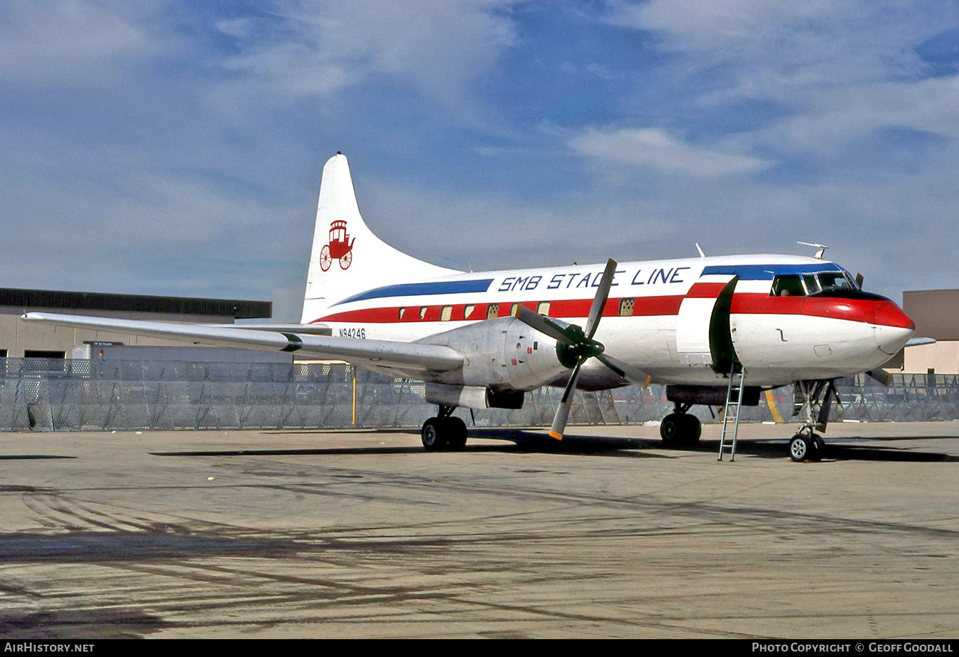 Aircraft Photo of N94246 | Convair 600 | SMB Stage Line | AirHistory.net #174589