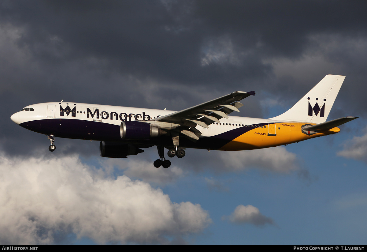 Aircraft Photo of G-MAJS | Airbus A300B4-605R | Monarch Airlines | AirHistory.net #174596