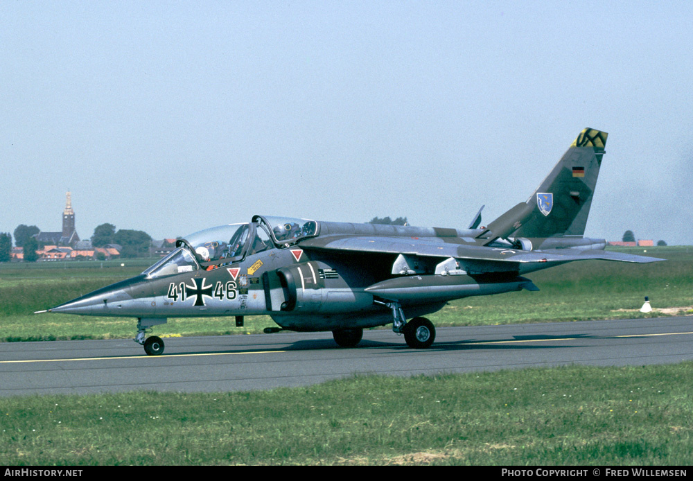 Aircraft Photo of 4146 | Dassault-Dornier Alpha Jet A | Germany - Air Force | AirHistory.net #174604