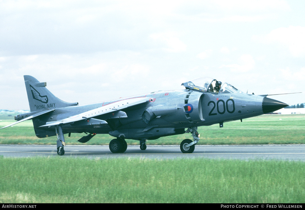 Aircraft Photo of ZD578 | British Aerospace Sea Harrier FRS1 | UK - Navy | AirHistory.net #174611