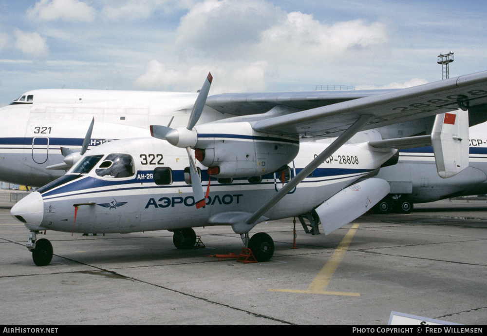 Aircraft Photo of CCCP-28808 | PZL-Mielec An-28 | Aeroflot | AirHistory.net #174615