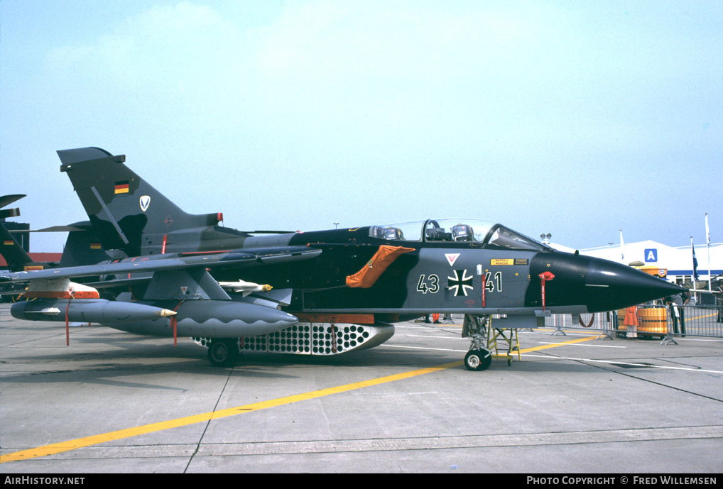 Aircraft Photo of 4341 | Panavia Tornado IDS | Germany - Air Force | AirHistory.net #174616