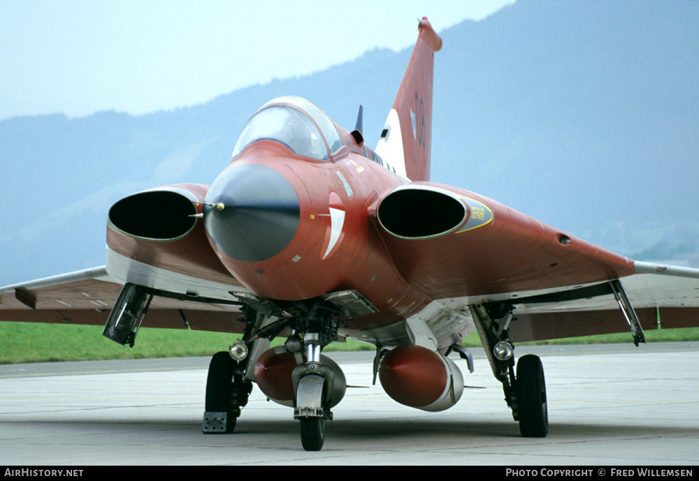 Aircraft Photo of 08 | Saab J35Oe Draken | Austria - Air Force | AirHistory.net #174617