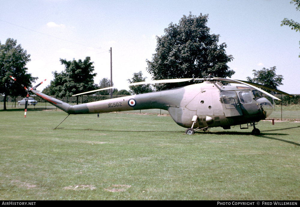 Aircraft Photo of XG502 | Bristol 171 Sycamore HC14 | UK - Army | AirHistory.net #174625