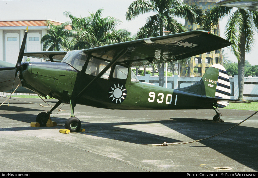 Aircraft Photo of 9301 / 0-169305 | Cessna O-1G Bird Dog (305D) | Taiwan - Air Force | AirHistory.net #174633