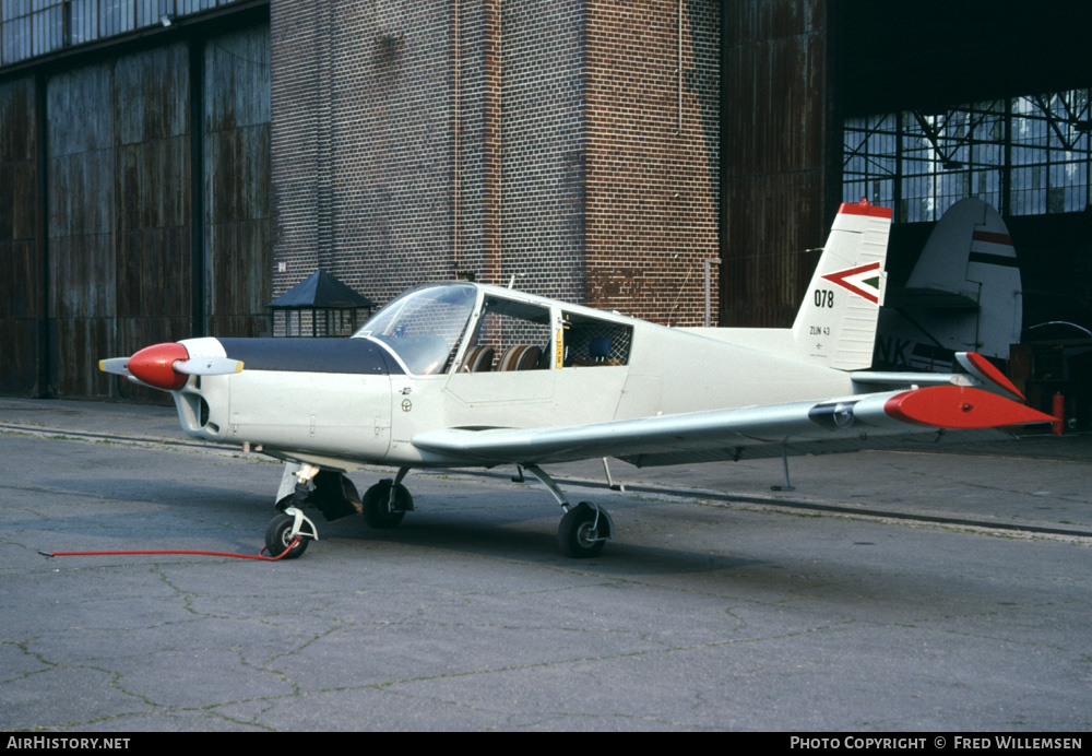 Aircraft Photo of 078 | Zlin Z-43 | Hungary - Air Force | AirHistory.net #174640