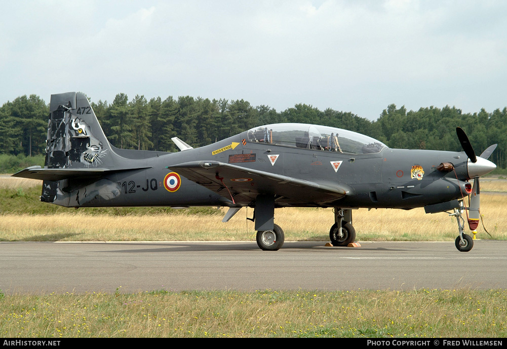 Aircraft Photo of 472 | Embraer EMB-312F Tucano | France - Air Force | AirHistory.net #174642