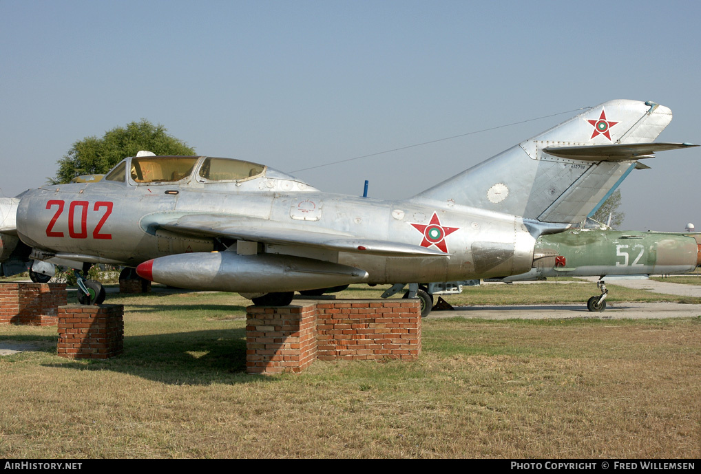 Aircraft Photo of 202 | Mikoyan-Gurevich MiG-15UTI | Bulgaria - Air Force | AirHistory.net #174655