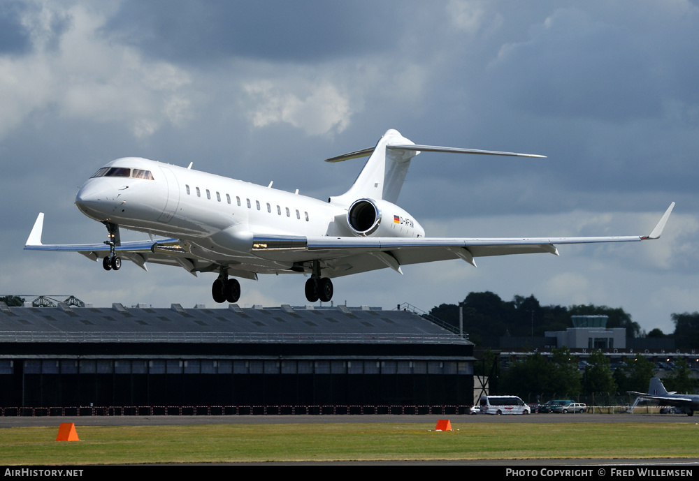 Aircraft Photo of D-AFAM | Bombardier Global Express (BD-700-1A10) | AirHistory.net #174658