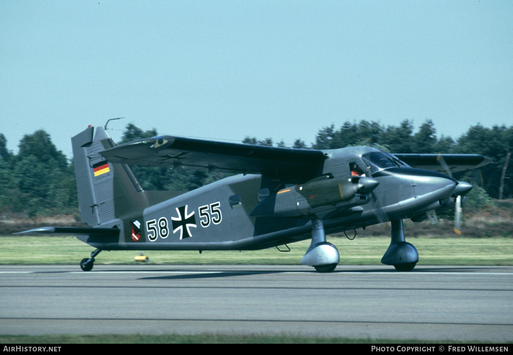 Aircraft Photo of 5855 | Dornier Do-28D-2 Skyservant | Germany - Air Force | AirHistory.net #174665