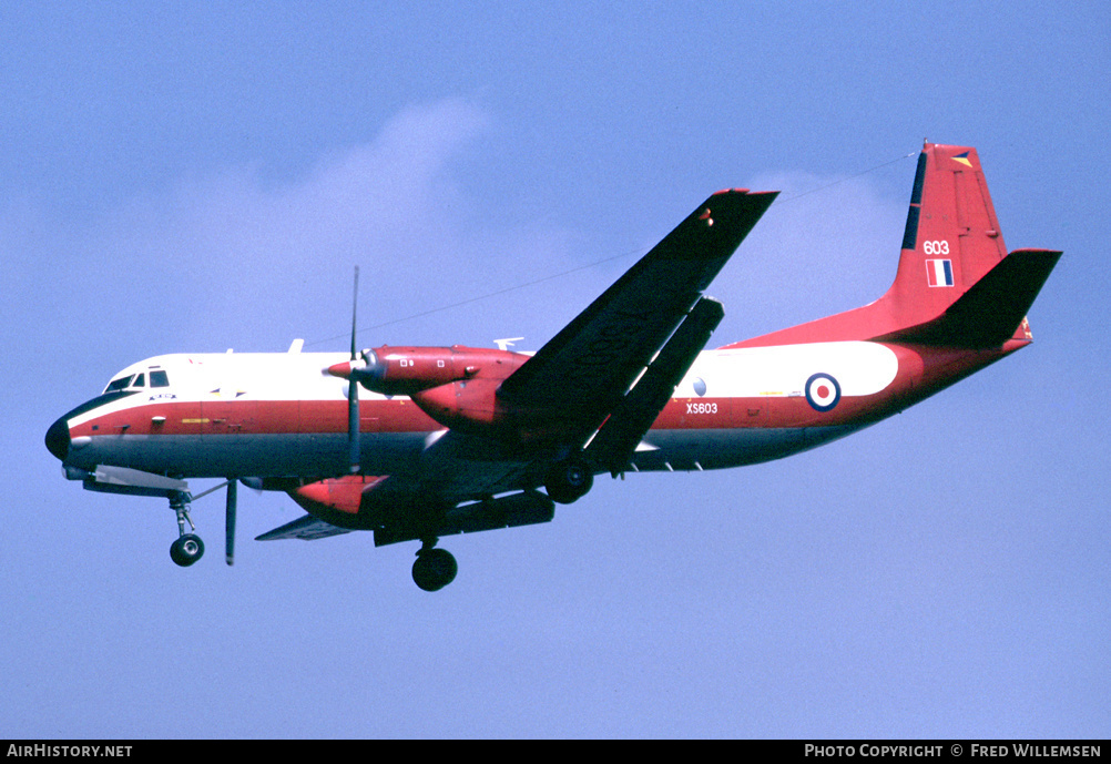 Aircraft Photo of XS603 | Hawker Siddeley HS-780 Andover E3 | UK - Air Force | AirHistory.net #174667