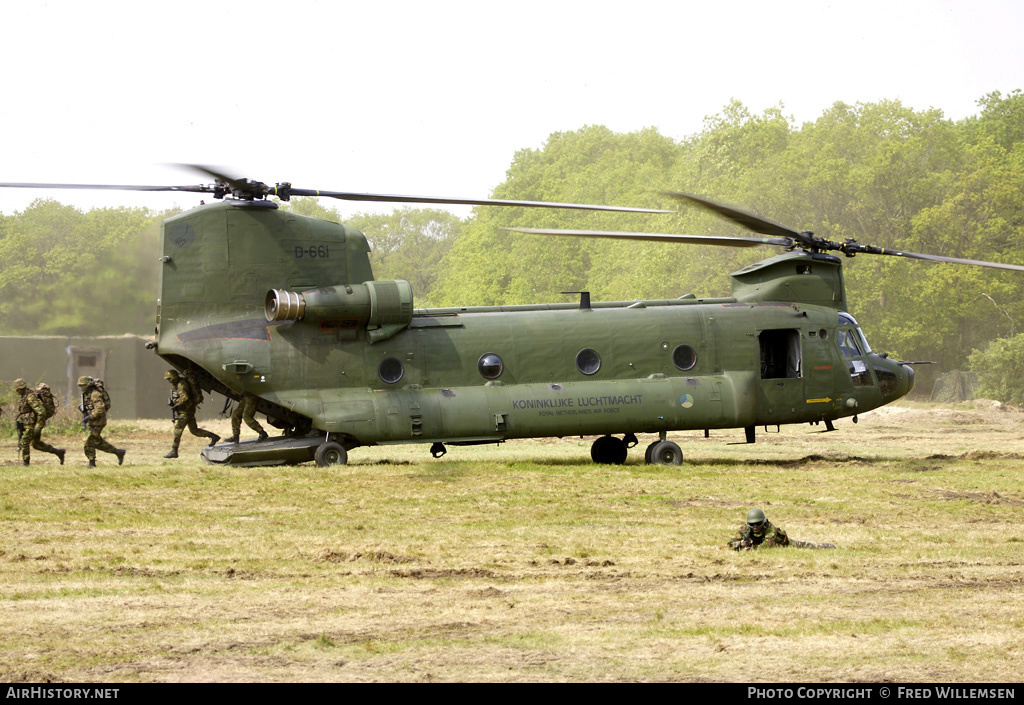 Aircraft Photo of D-661 | Boeing CH-47D Chinook (414) | Netherlands - Air Force | AirHistory.net #174669